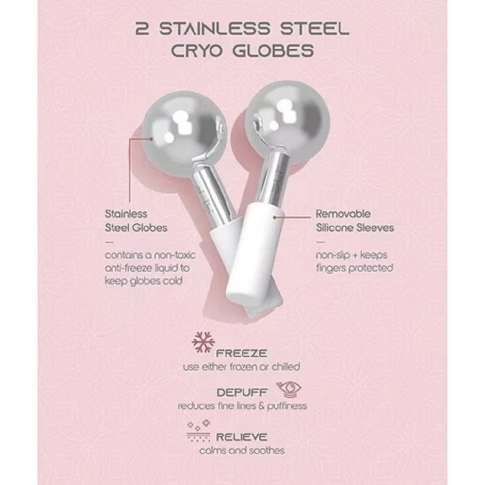 SLF Cryo Therapy Stainless Steel Globes Set - Picture 3 of 6